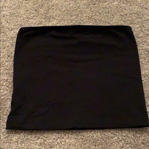 BRANDY MELVILLE TUBE TOP ONE SIZE BLACK